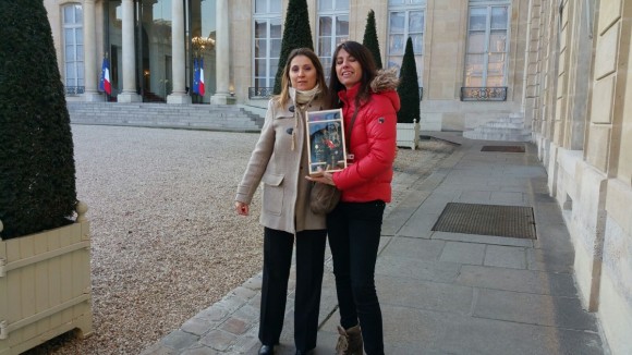 "Melle Sophie"​ au Palais de l'Elysée, découverte du vieillissement du vin en immersion